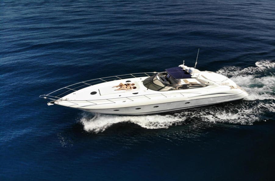 Sunseeker Predator 58 · aerial